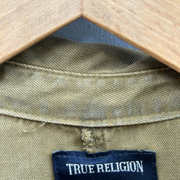 True Religion Khaki Military Jacket, size M - Picture 9 of 10